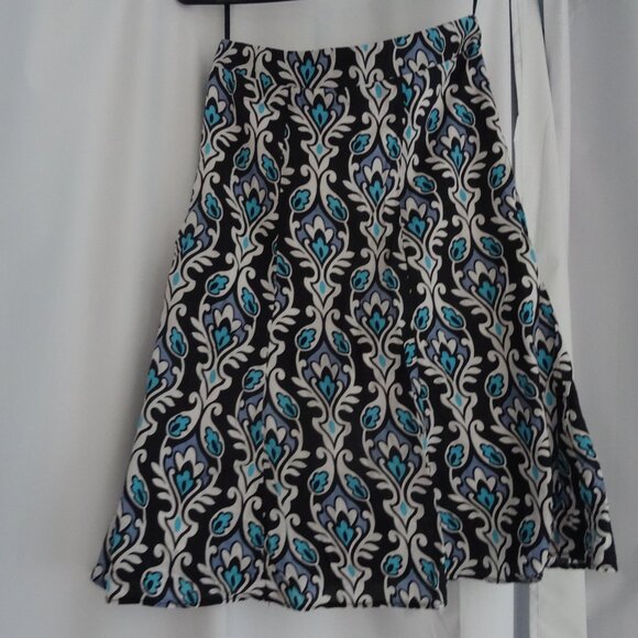 suzy shier midi womens skirt patterned mint condition size 00 - Picture 1 of 7